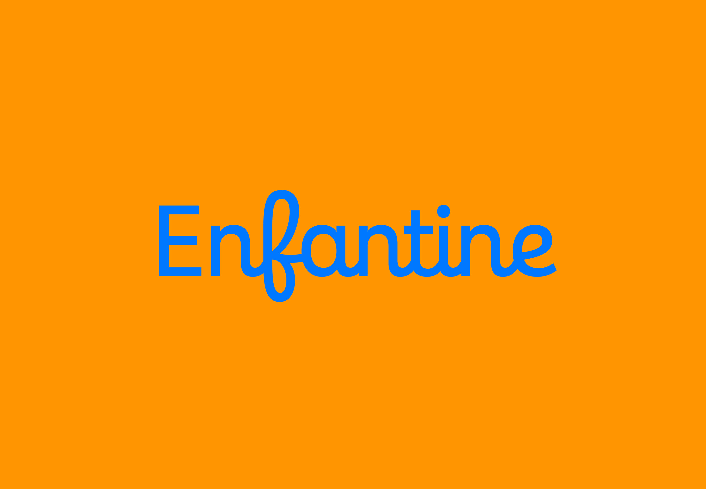 Example font Enfantine #1