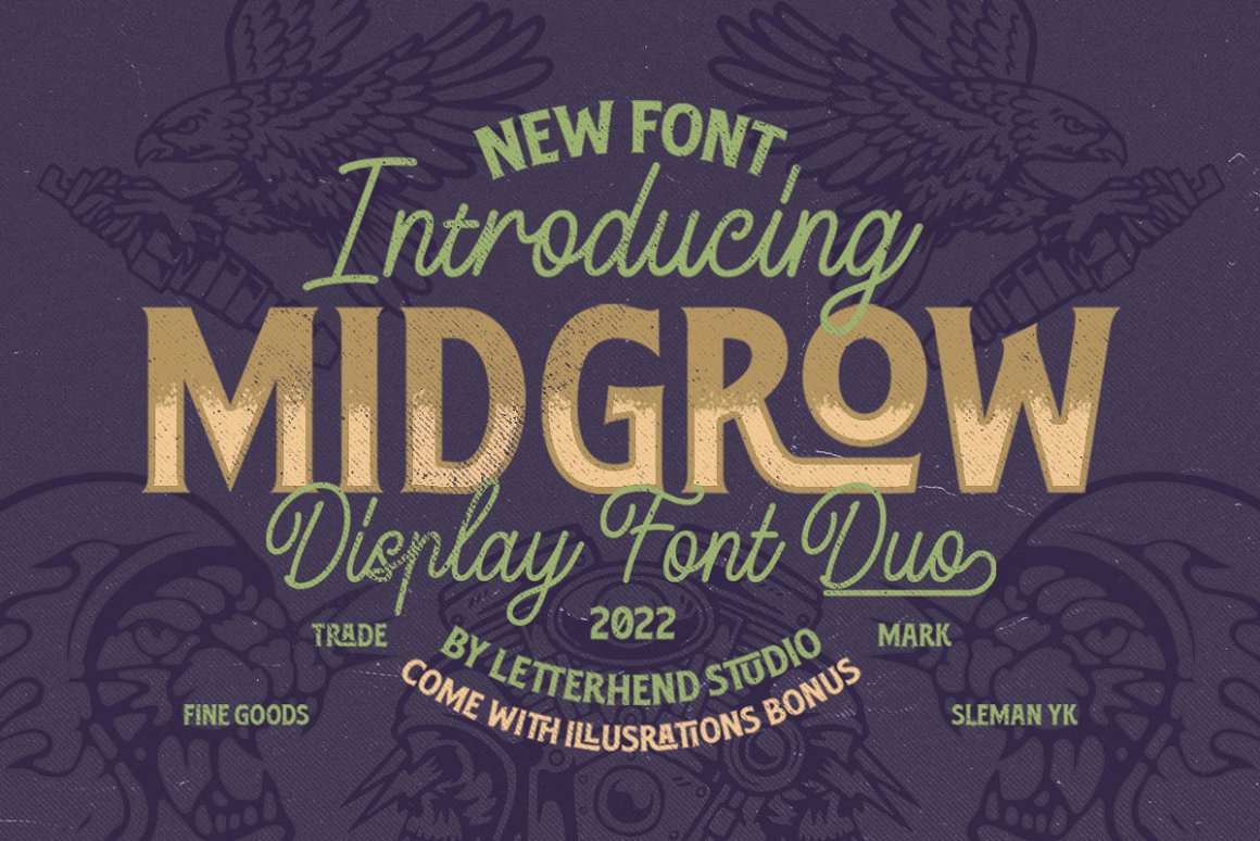Example font Midgrow #1