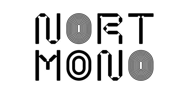 Example font Nort Mono #1