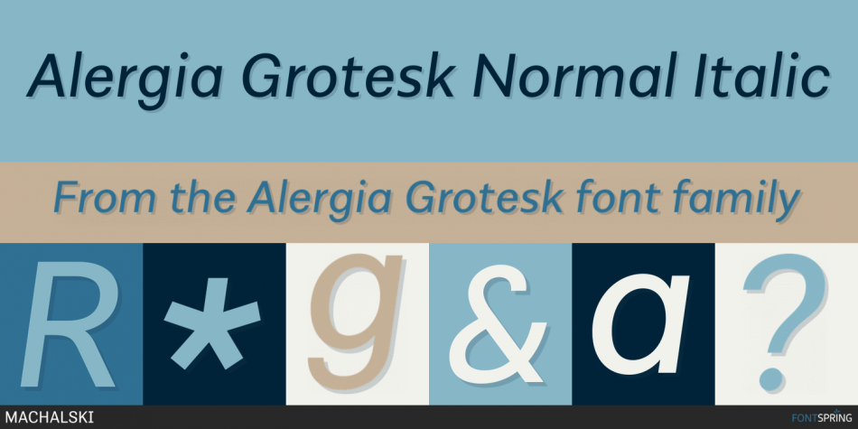 Alergia Normal Font