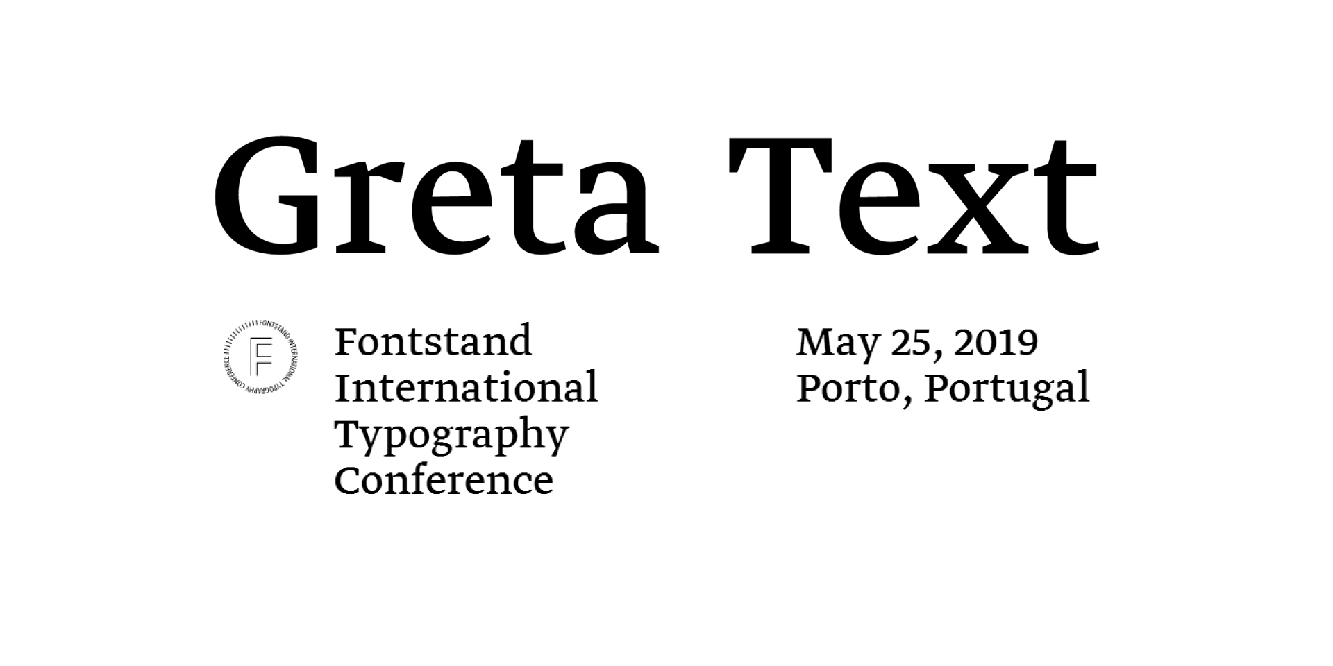 Example font Greta Text Pro #1