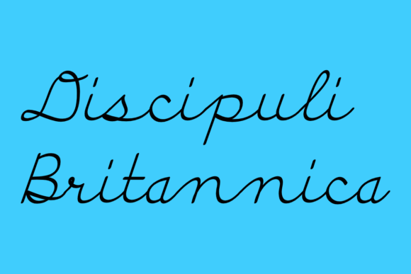 Discipuli Britannica Font