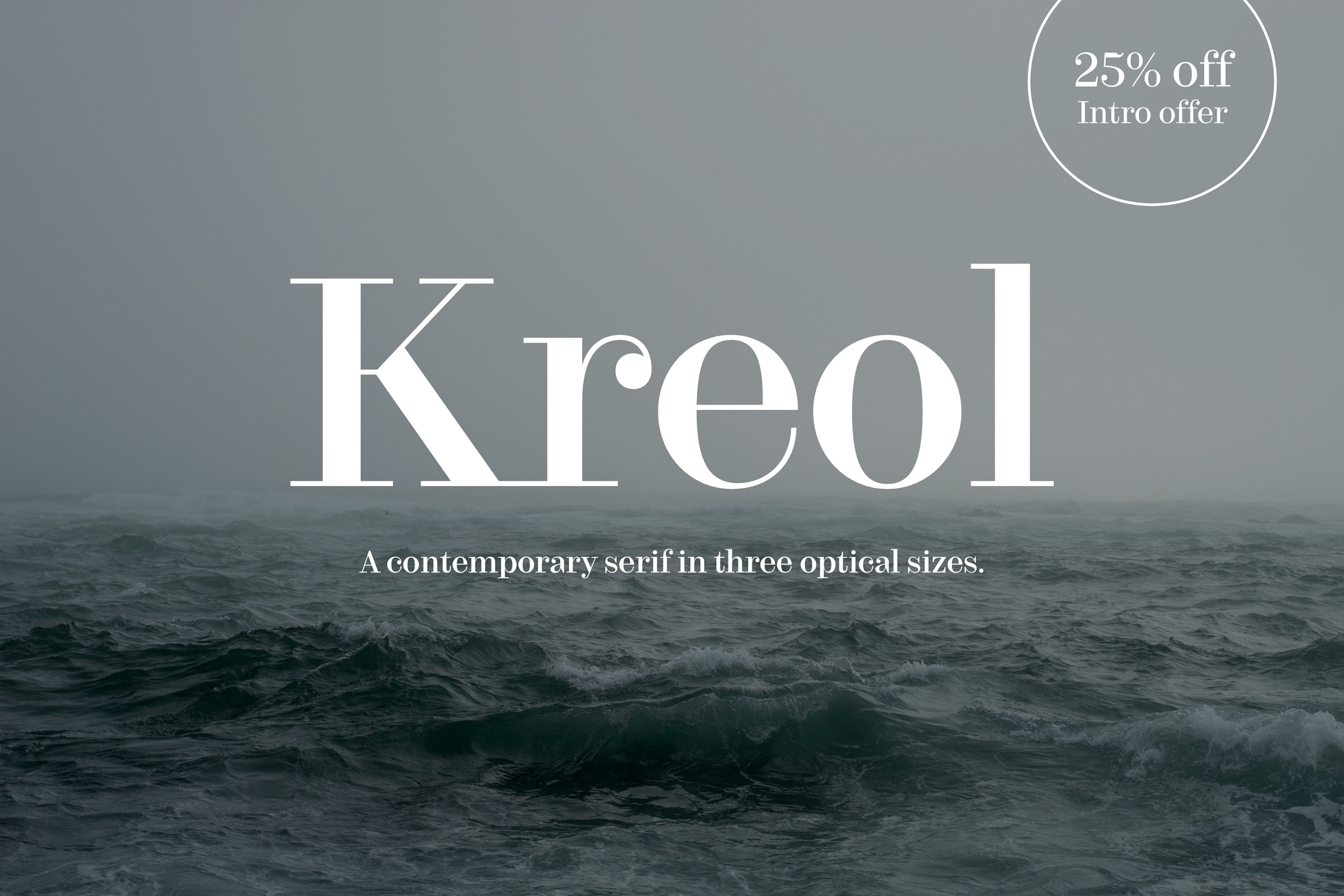 Example font Kreol Display #1