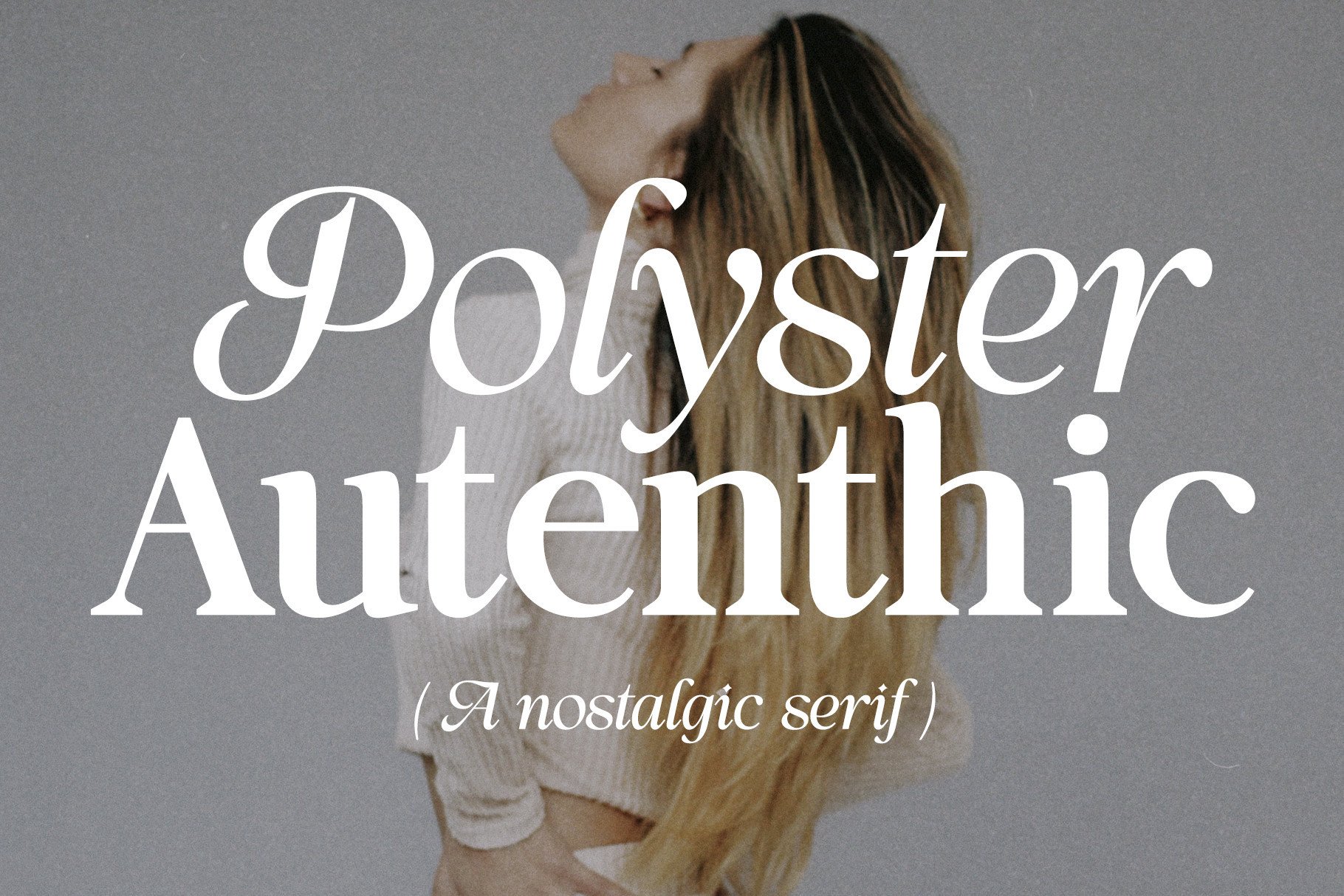 Example font Polyster Authentic #1