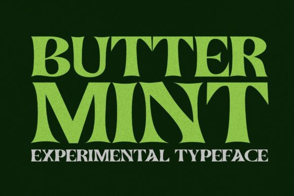 Example font Buttermint #1