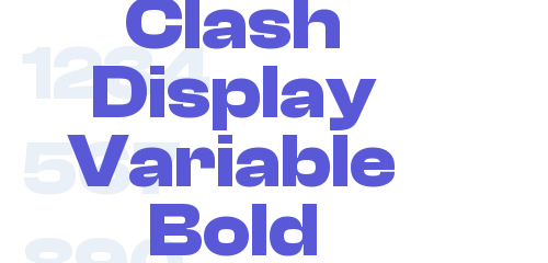 Clash Font