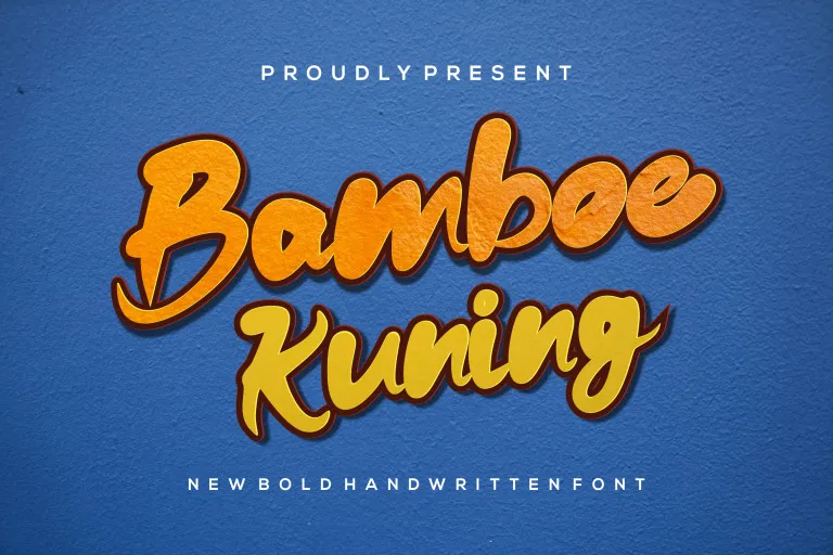 Bamboe Kuning Font