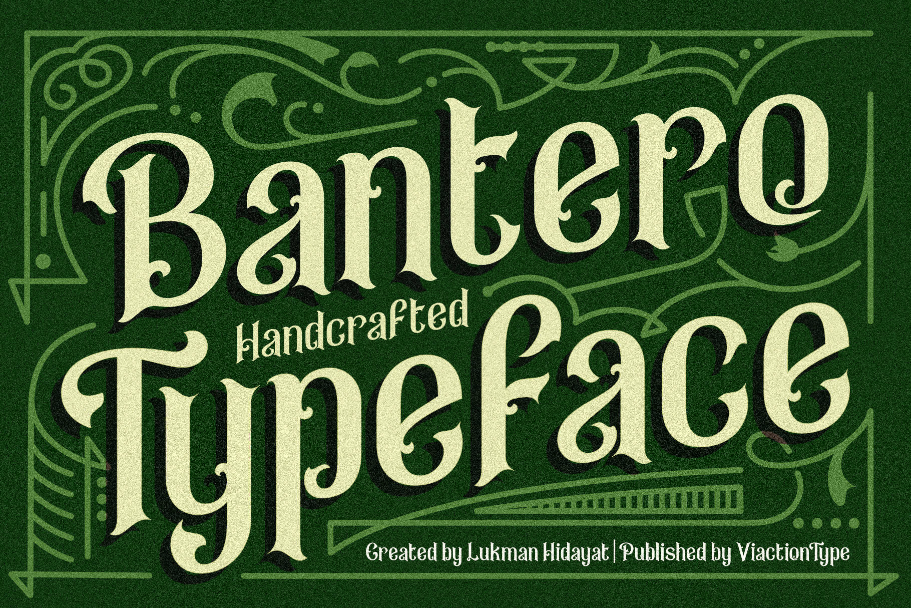 Example font Bantero #1