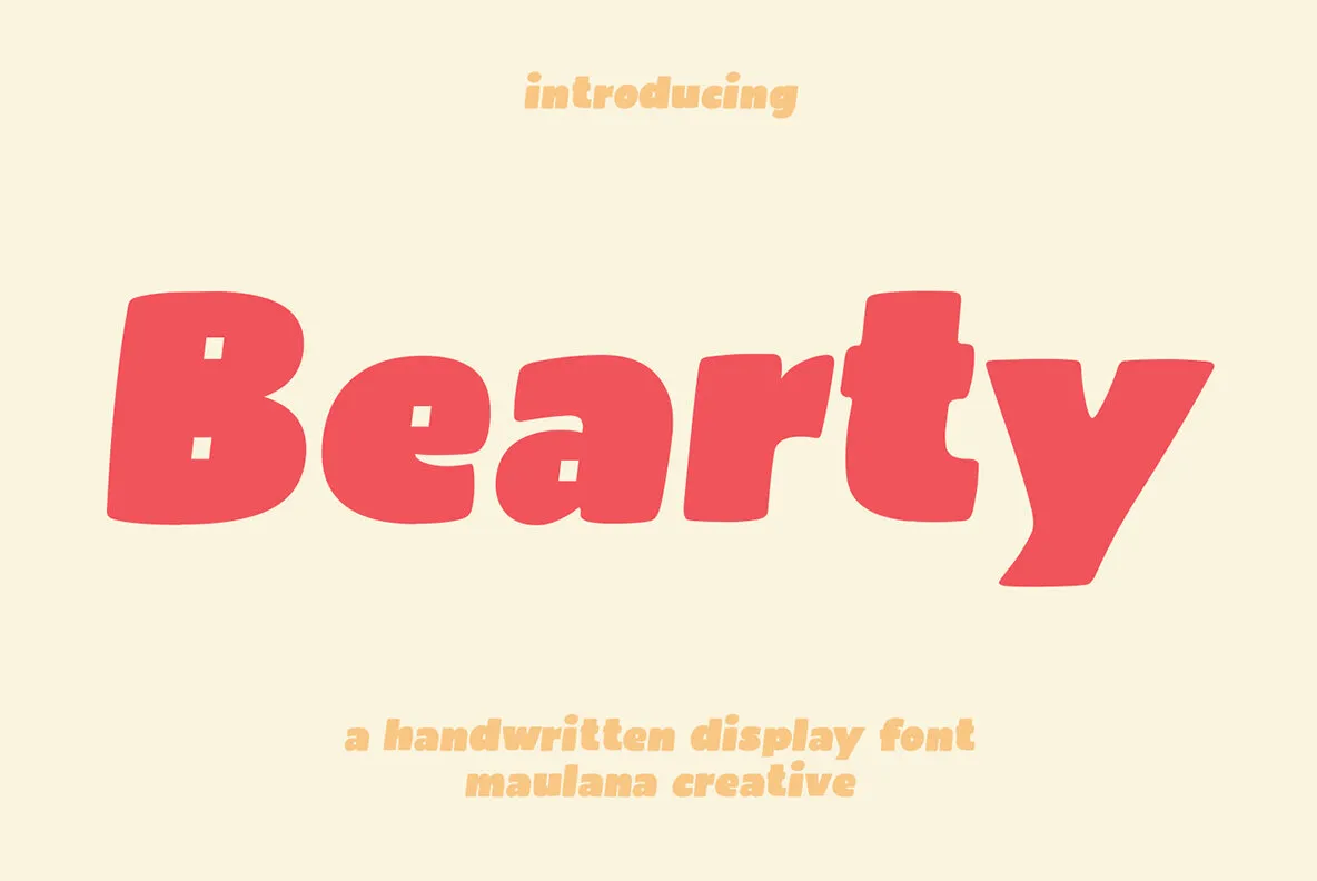 Bearty Font