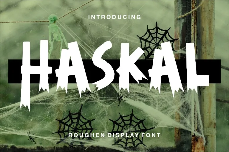 Example font Haskal #1