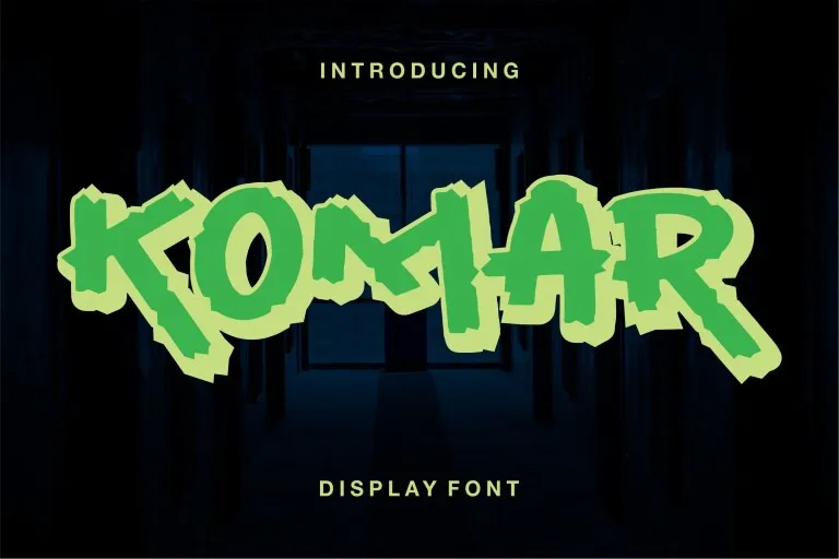 Example font Komar #1