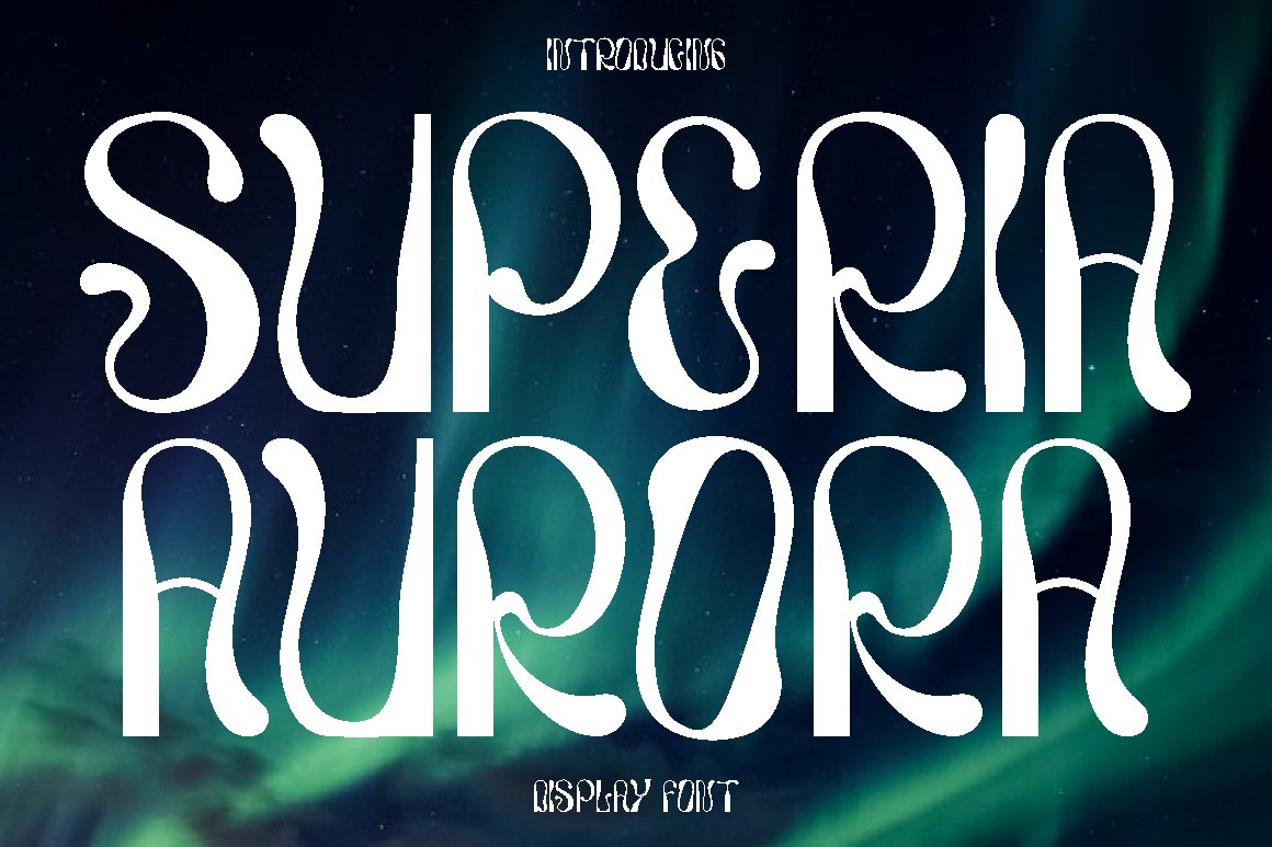 Example font Superia Aurora #1