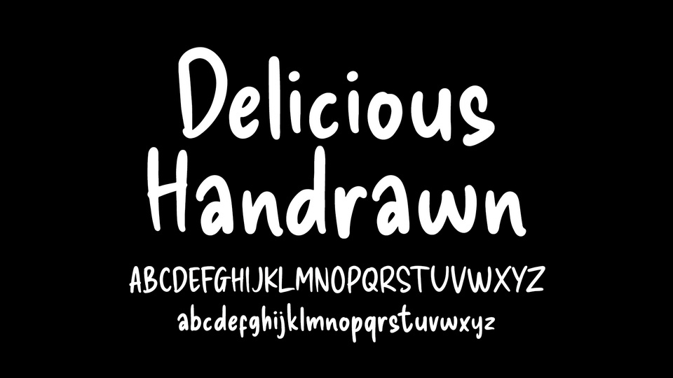 Example font Delicious Handrawn #1
