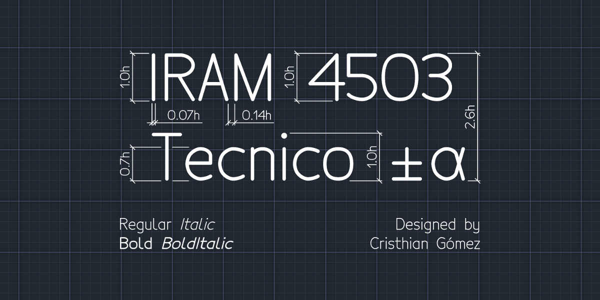 Tecnico Font