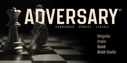 Adversal Font