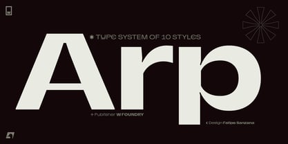Example font Arp #1