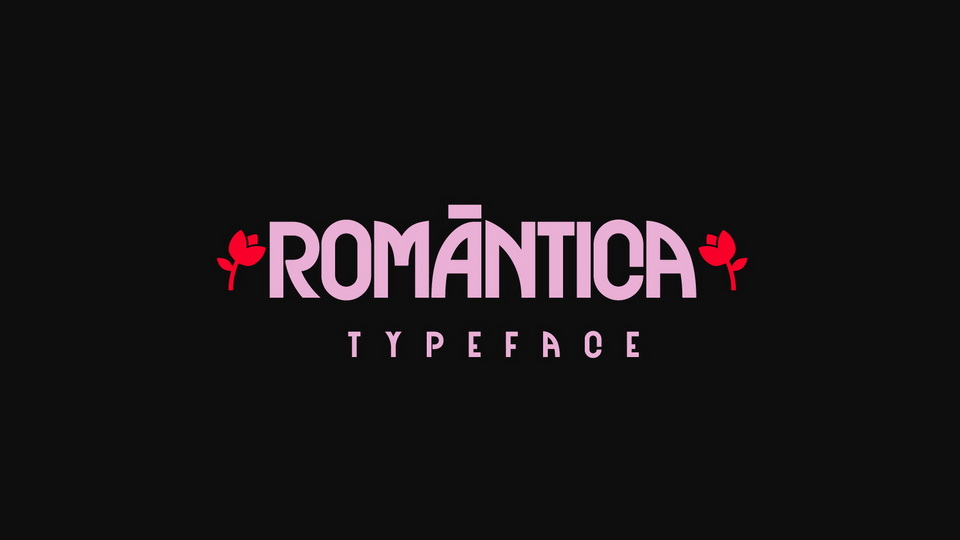 Example font Romantica #1