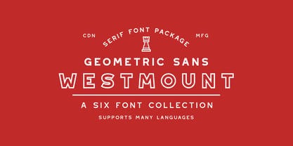 Example font Westmount #1