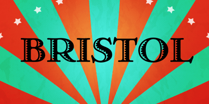 Example font Bristol #1
