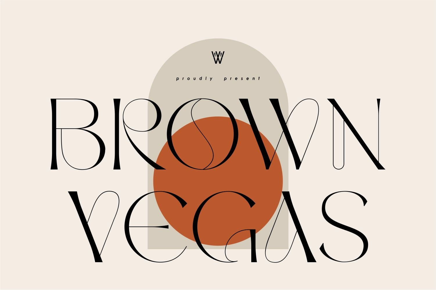 Brown Vegas Font
