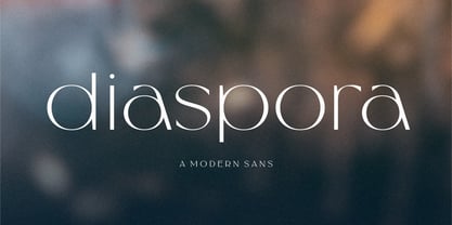 Diaspora Font