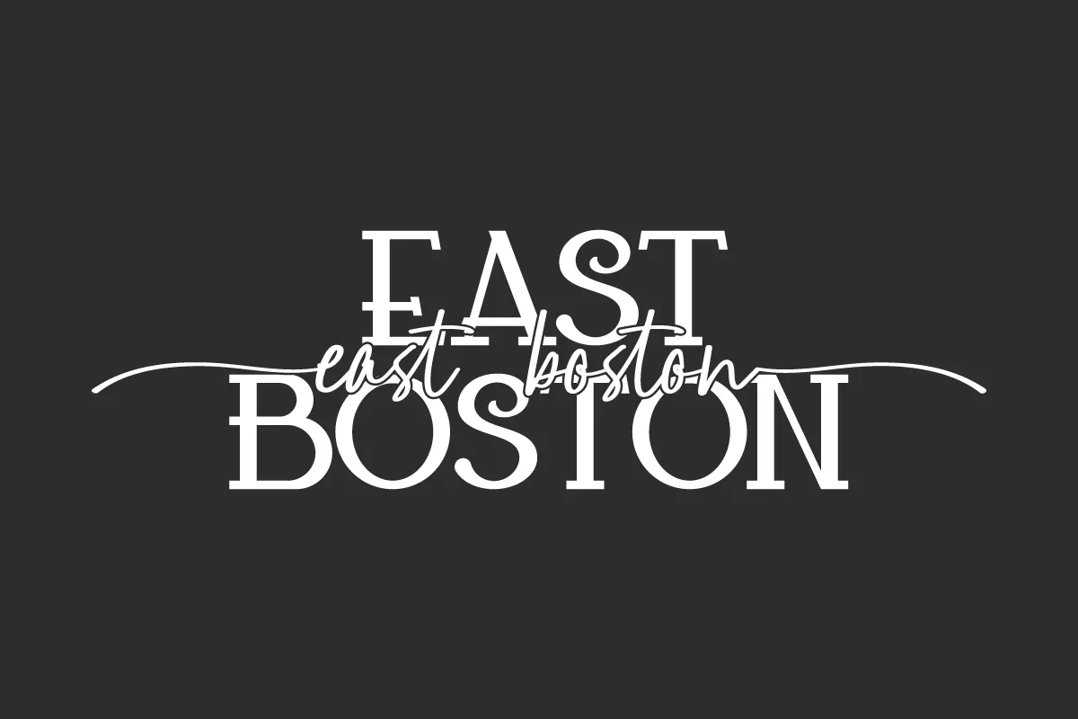 Example font East Boston #1