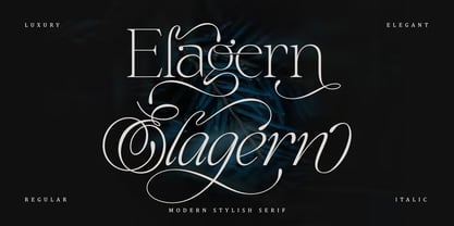 Elagern Font