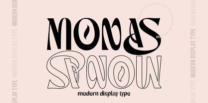 Example font Monas #1