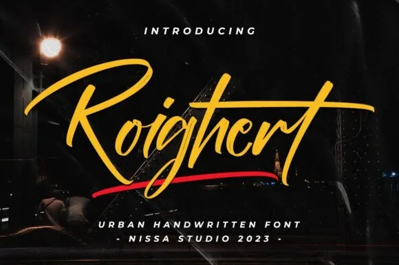 Roighert Font