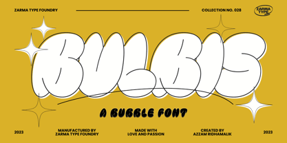 Example font Bulbis #1