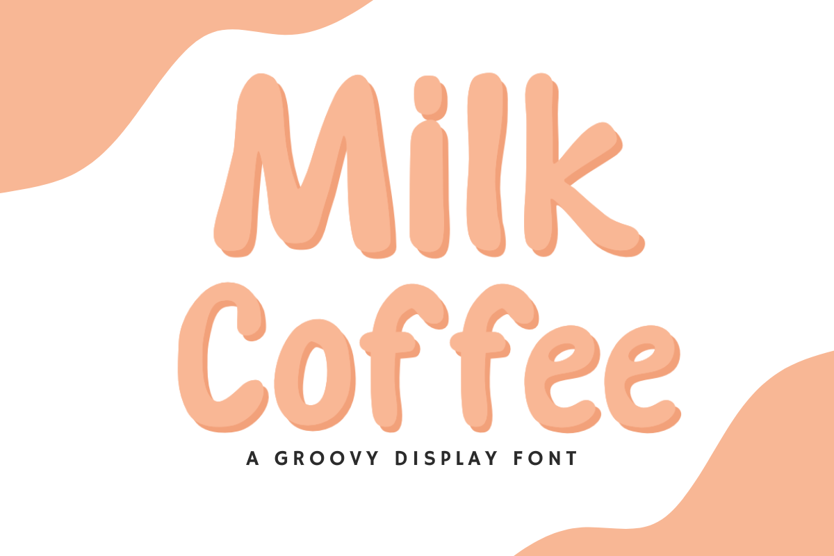 Example font Milk Coffee #1