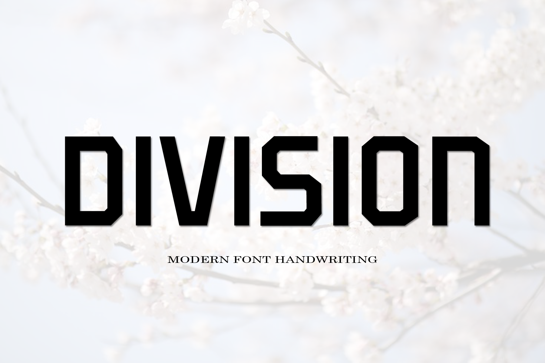 Division Font
