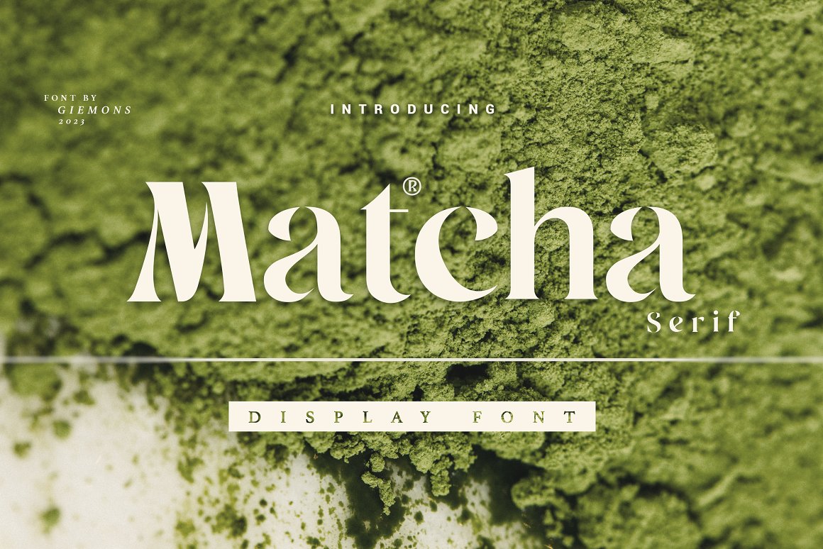Matcha Serif Font