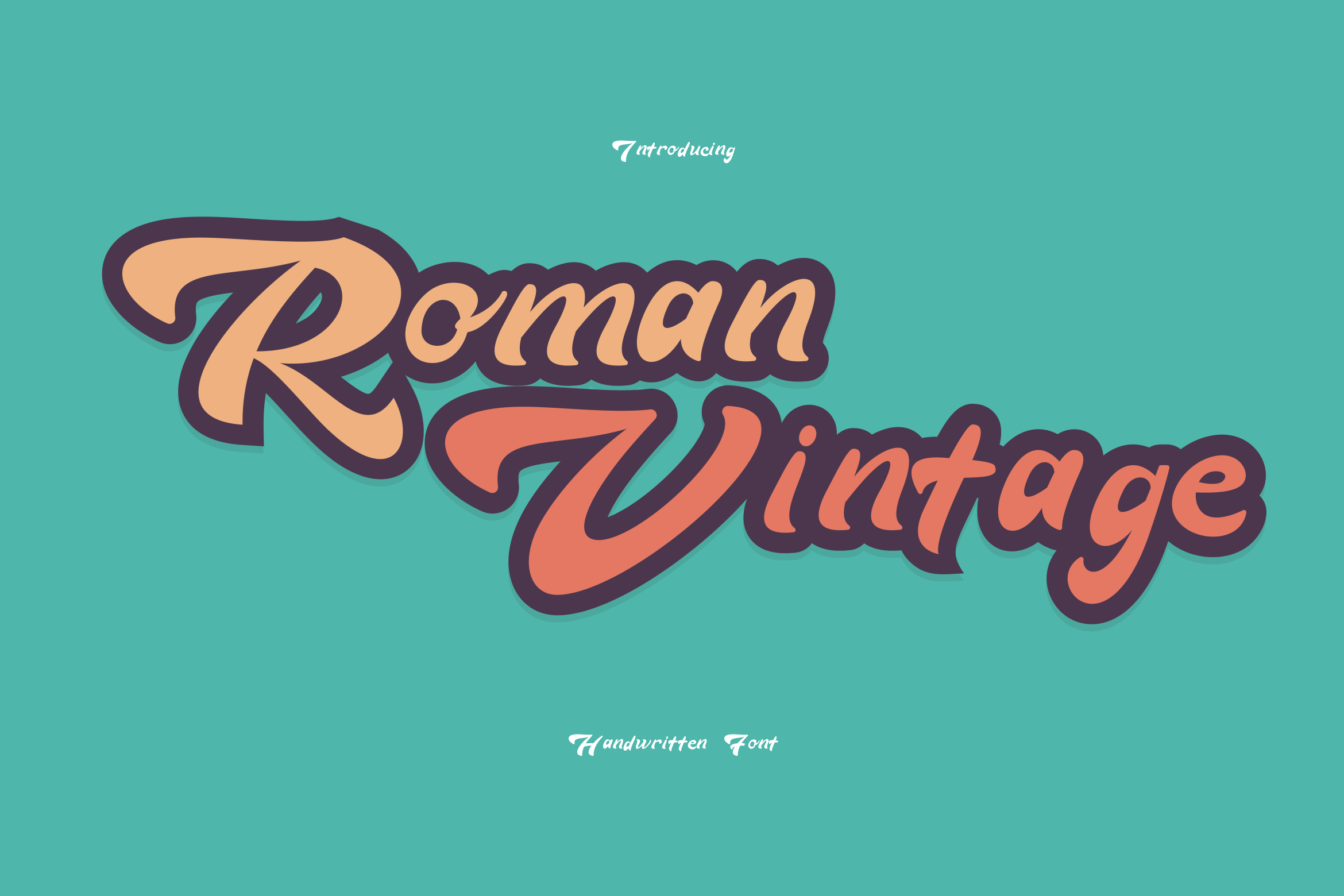 Roman Vintage Font