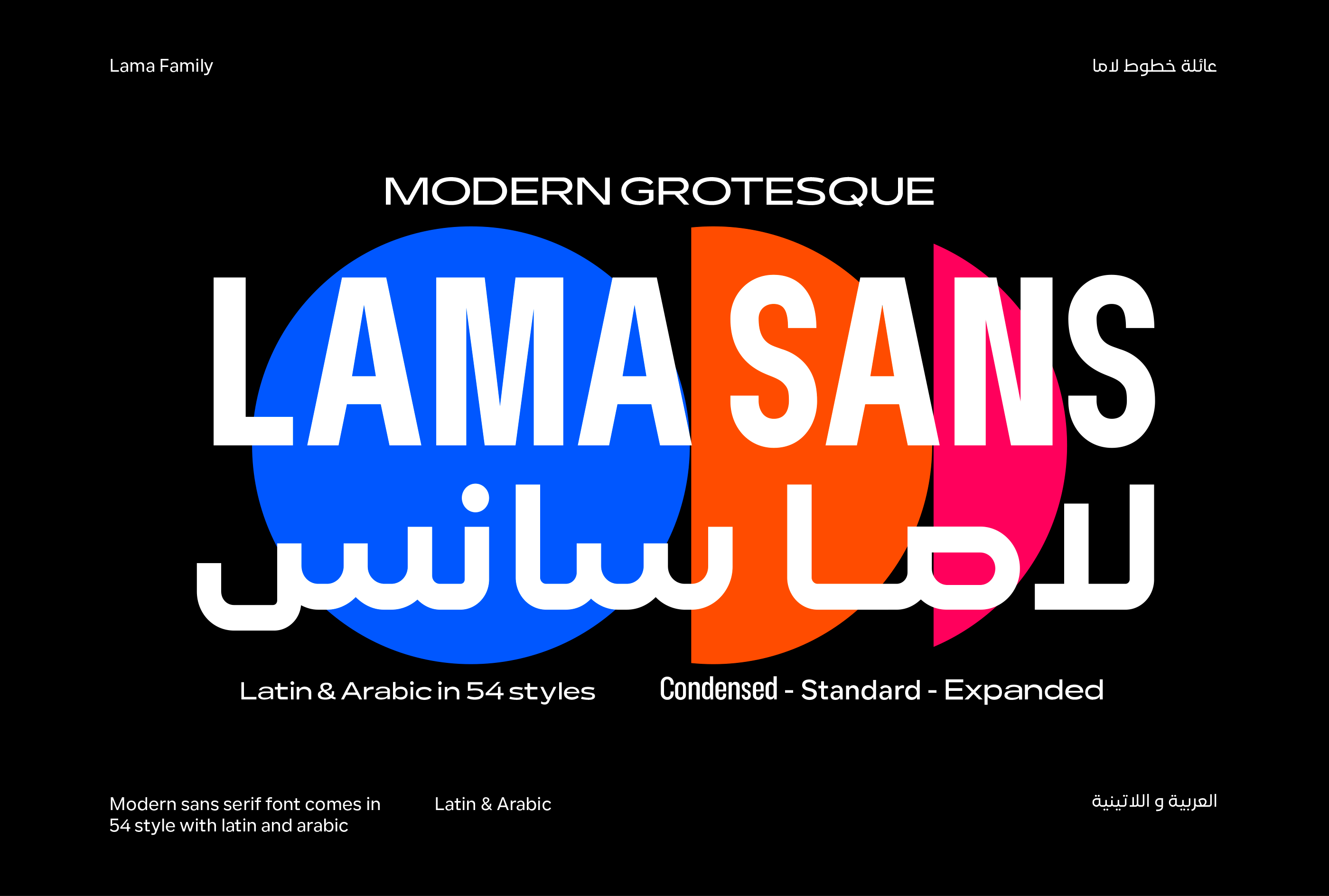 Lama Sans Condensed Font