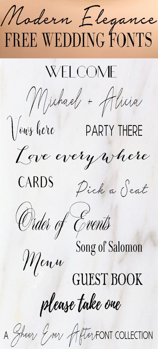 Elegant Wedding Font