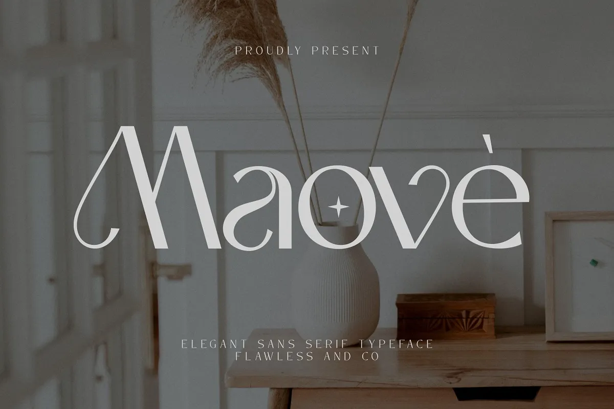 Example font Maove #1