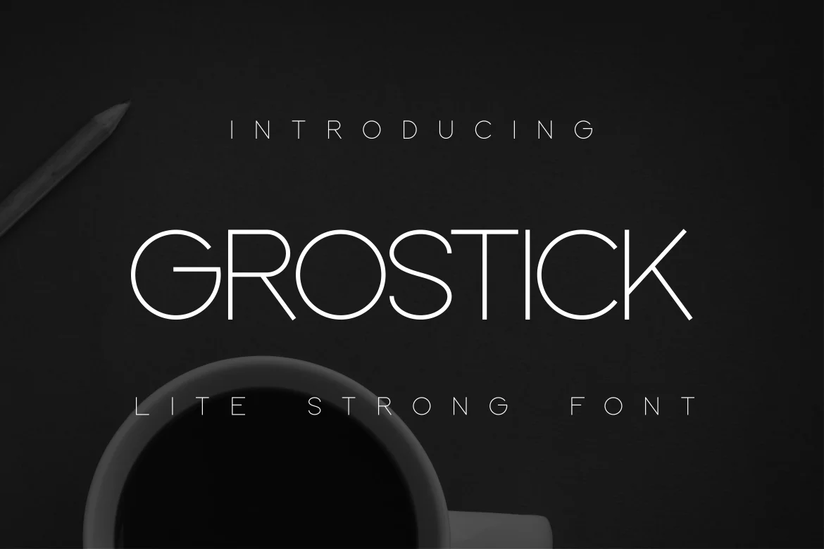 GROSTICK Font