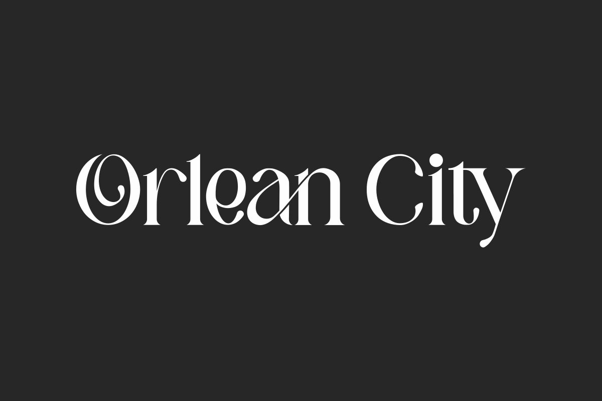 Orlean City Font