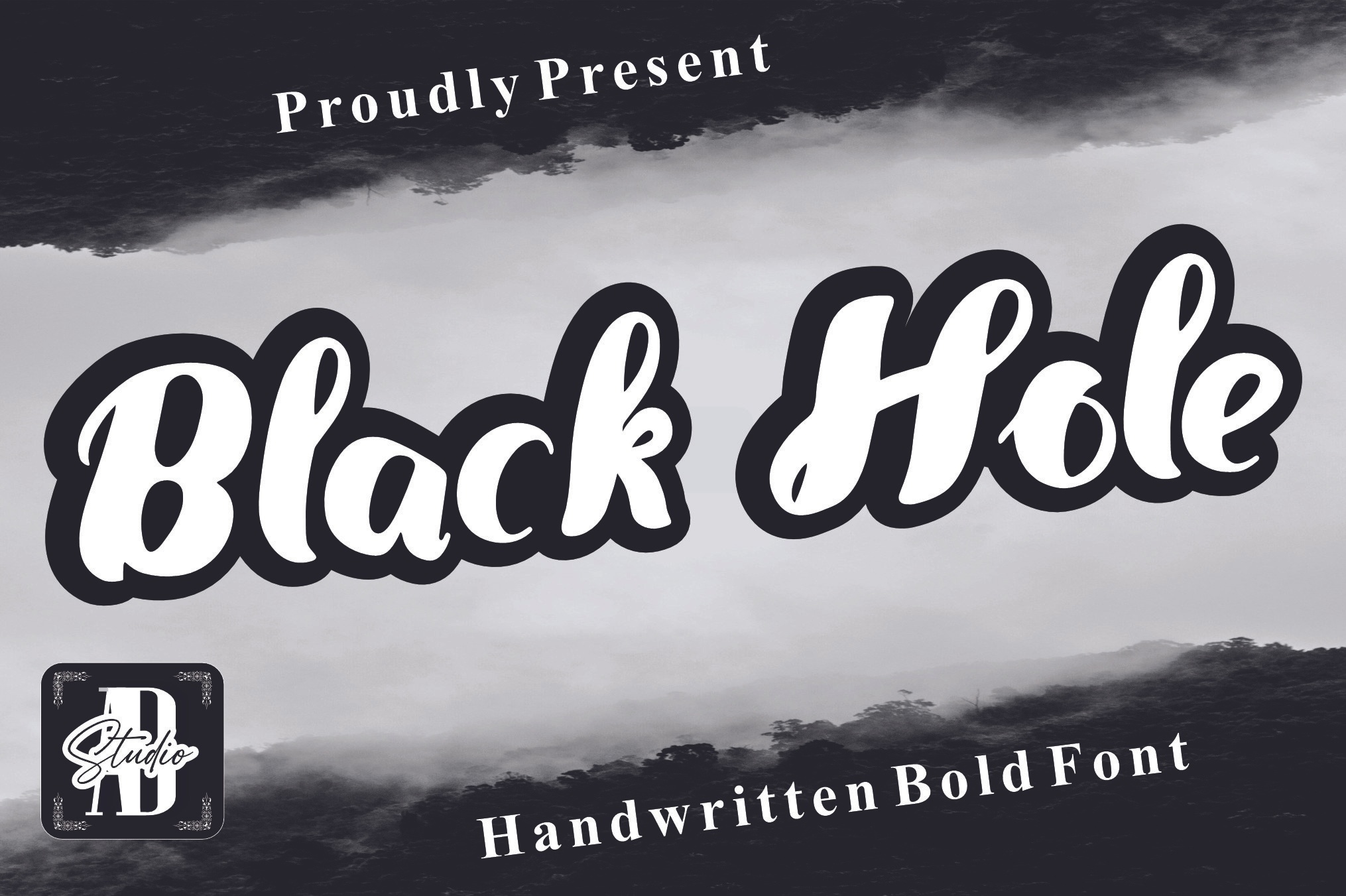 Black Hole Font