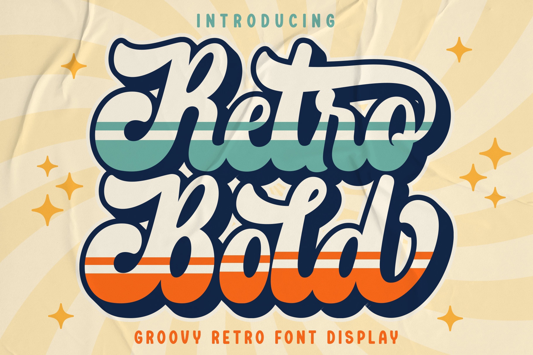 Retro Bold Font