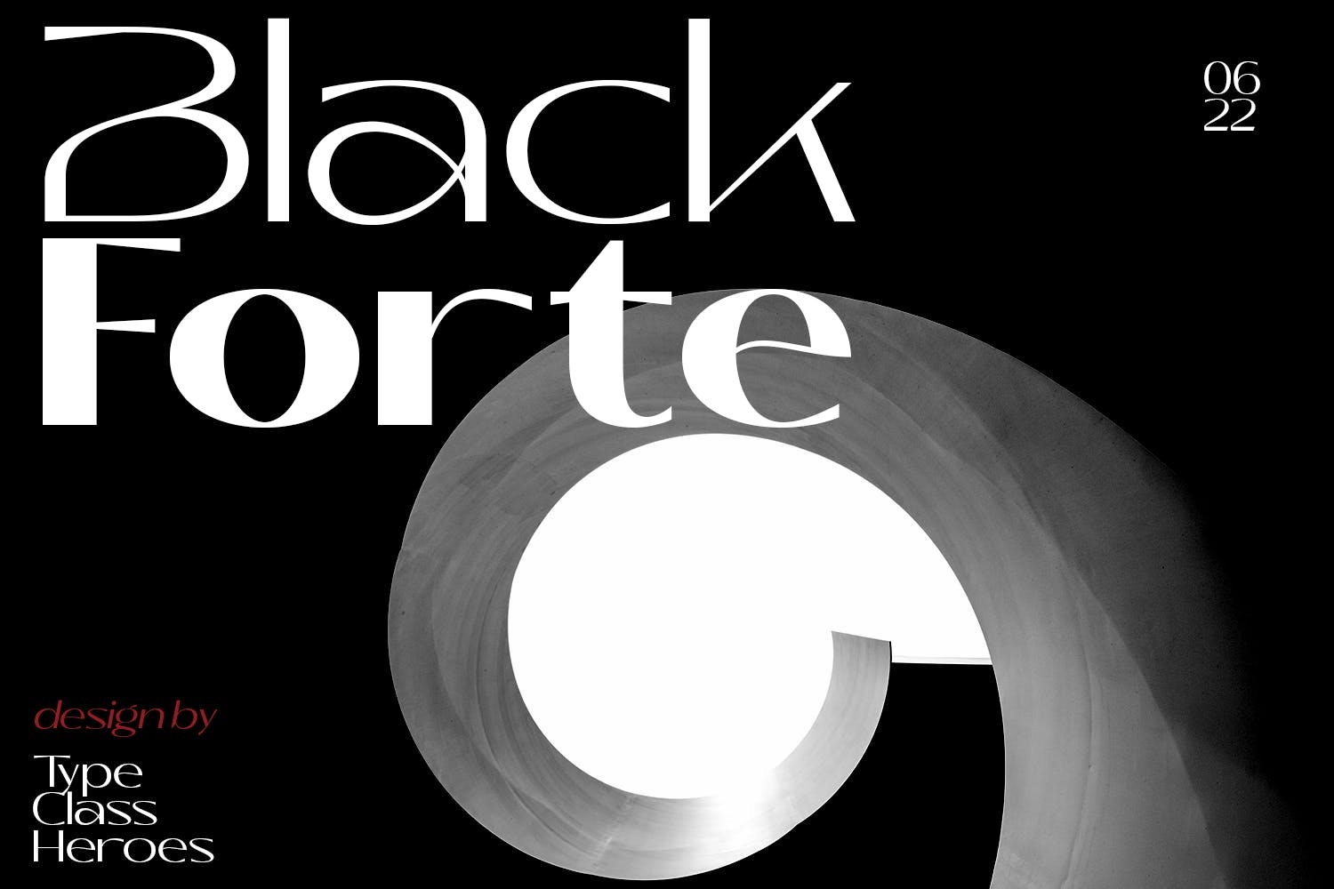 Black Forte Font
