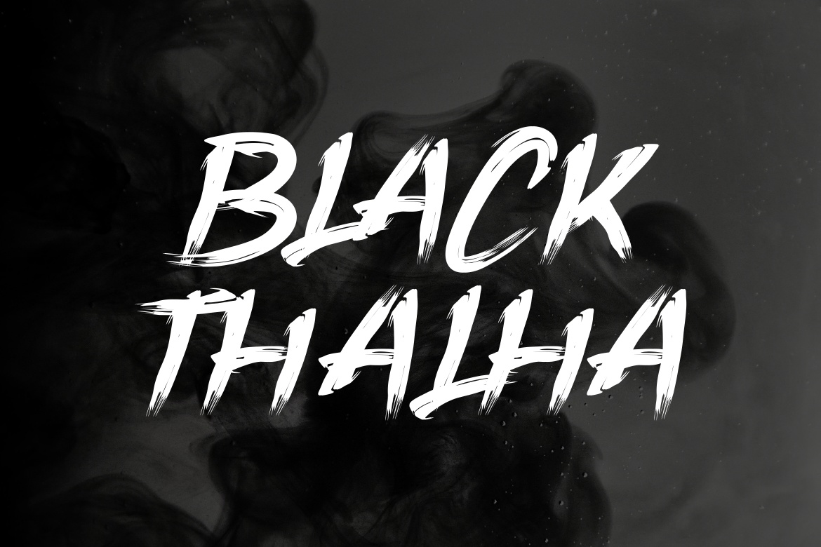 Black Thalha Font