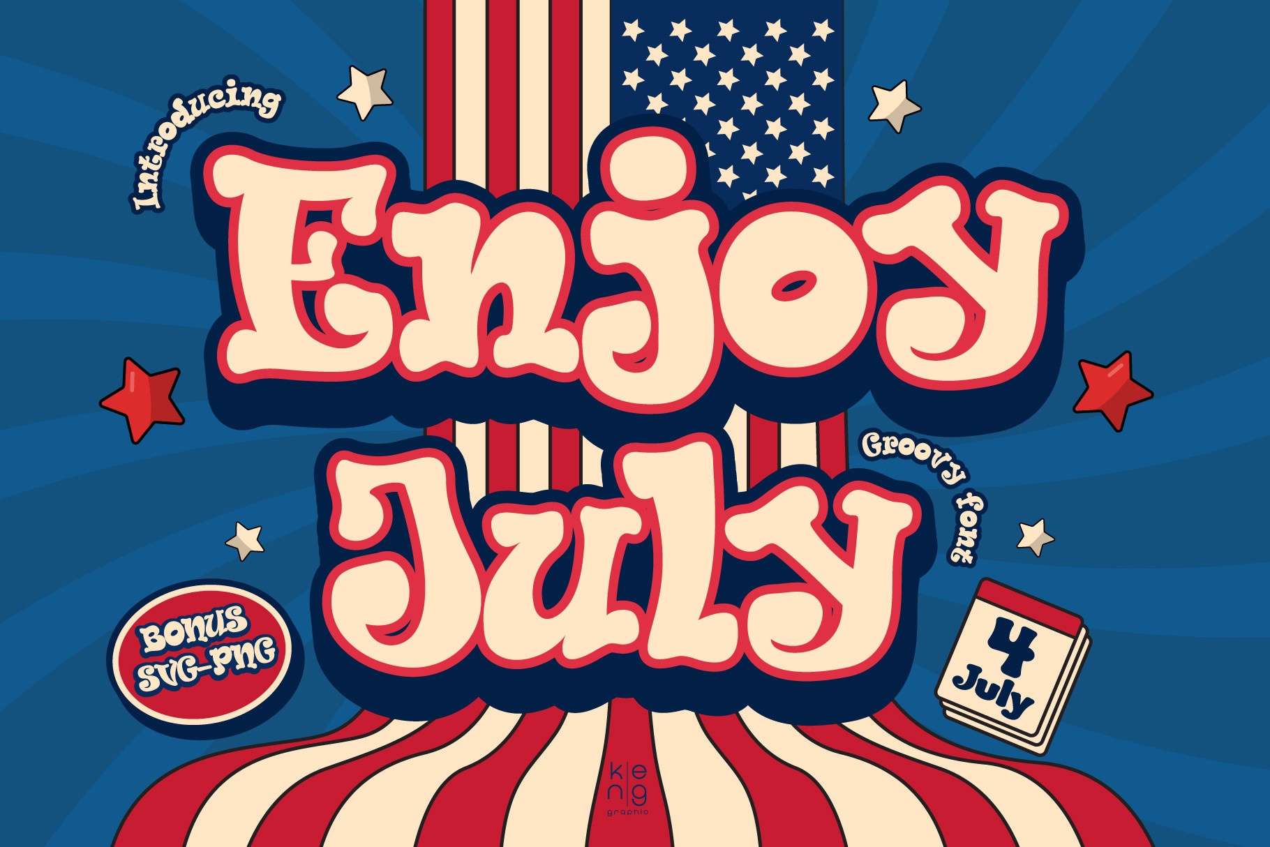 Enjoy July Font