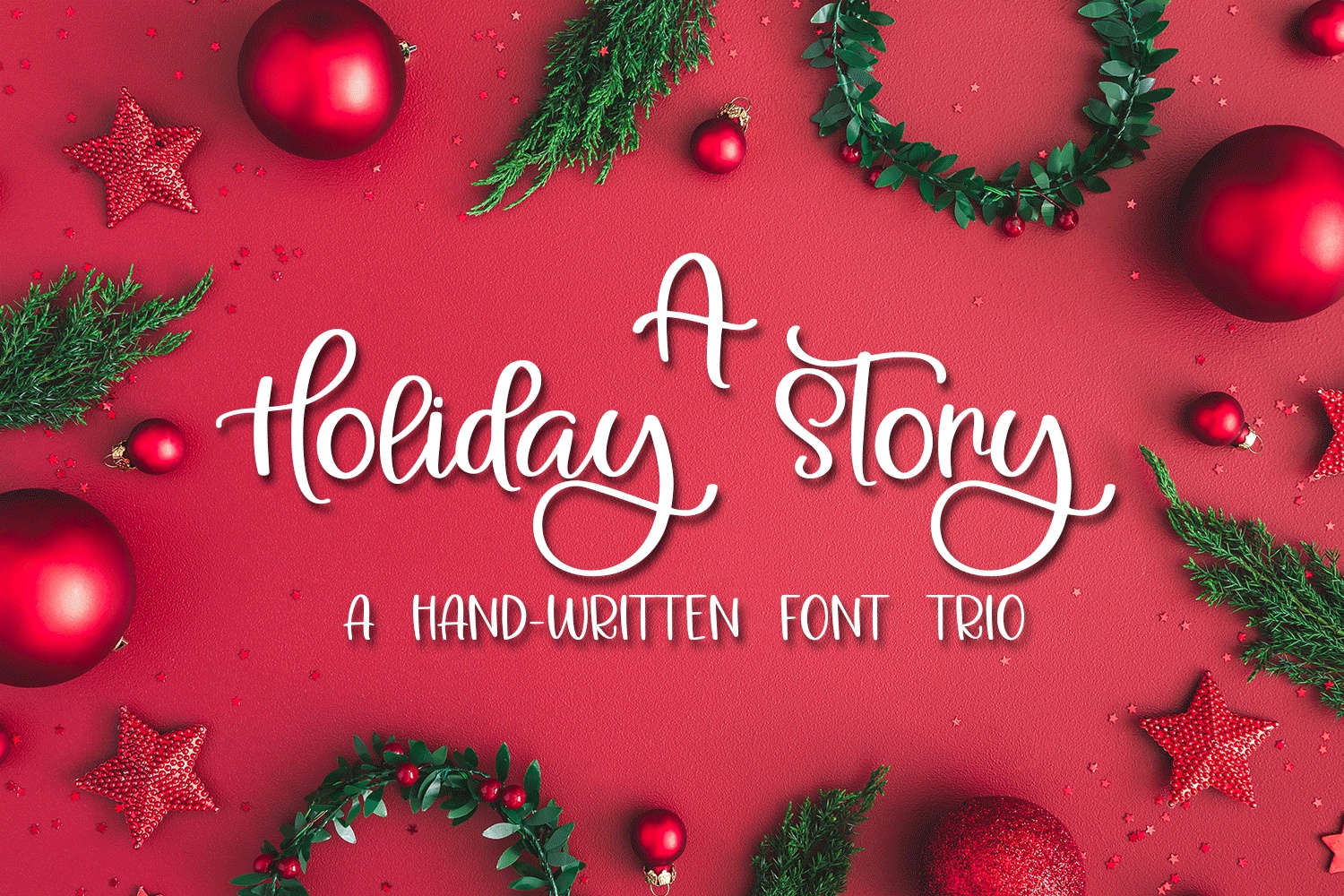 A Holiday Story Font