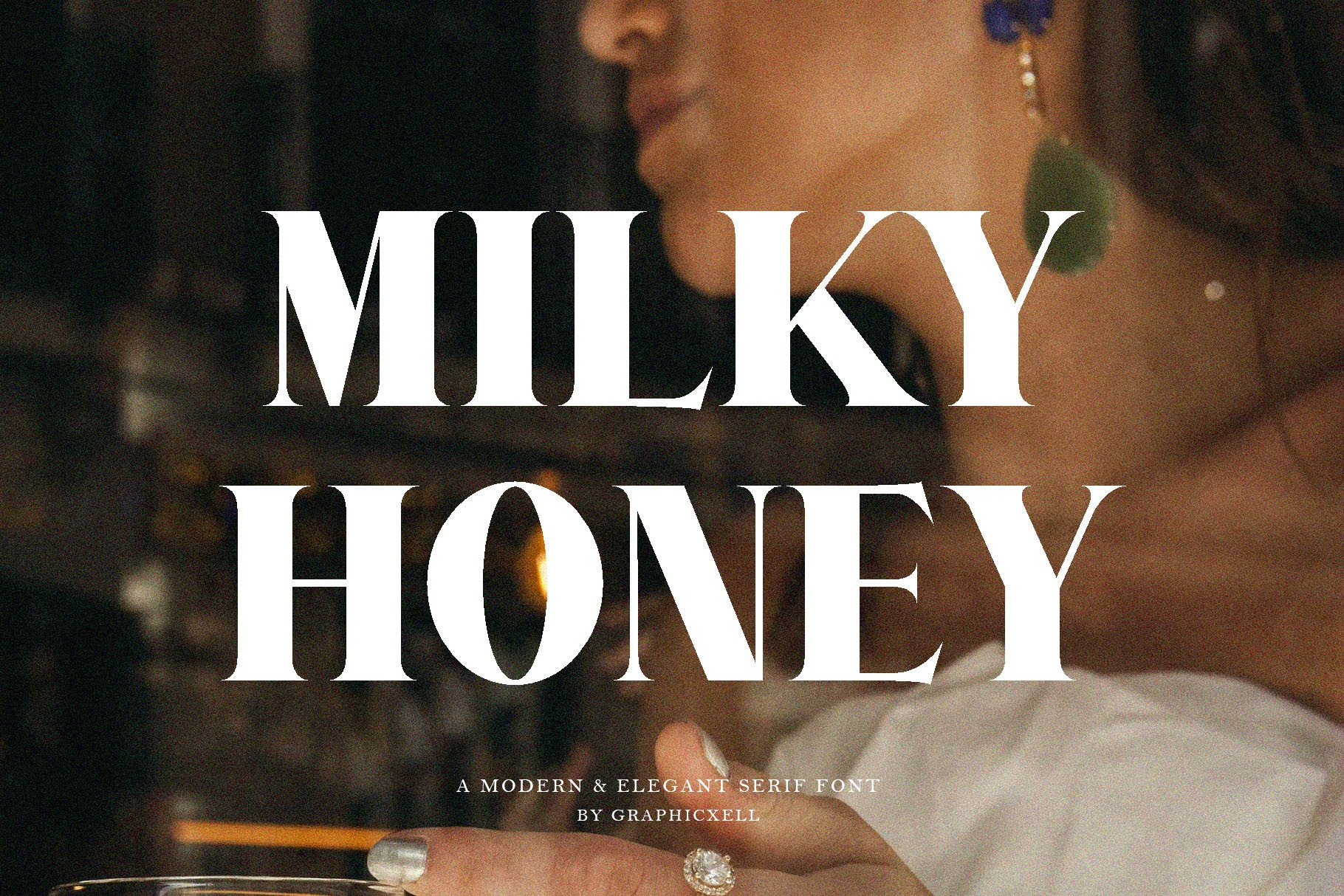 Milky Honey Font