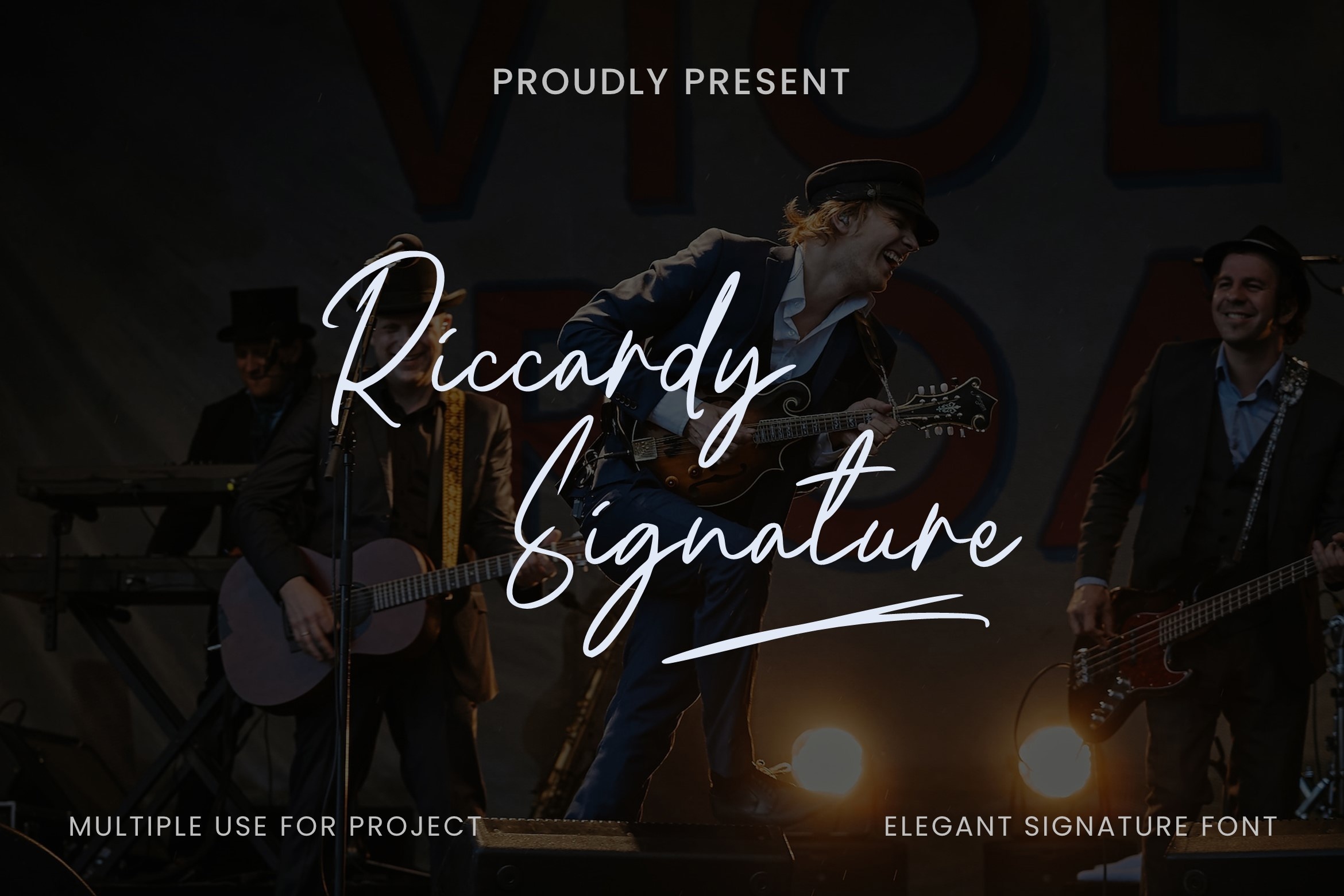 Riccardy Signature Font