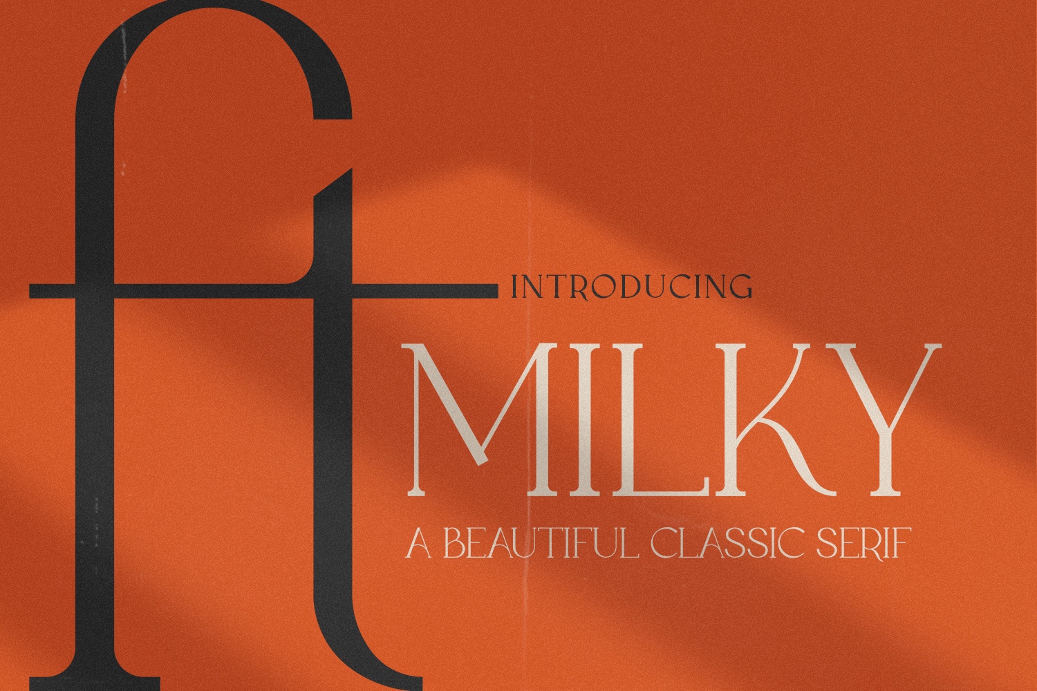 Example font FT Milky #1