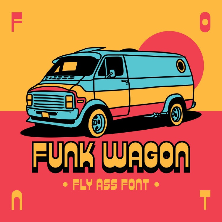 KC Funk Wagon Font
