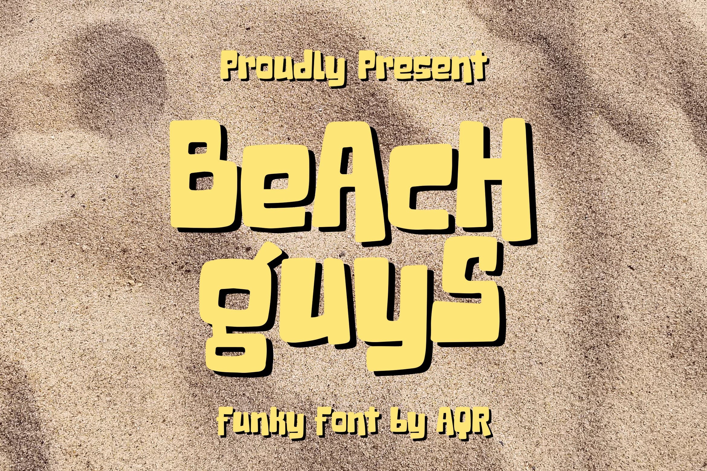 Beach Guys Font